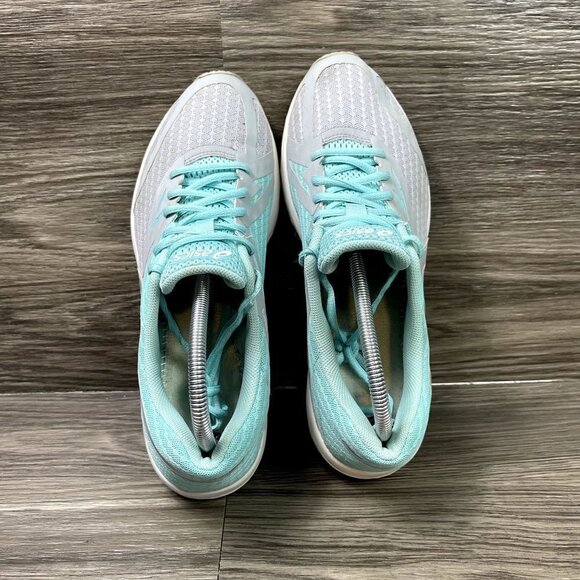 ASICS AMPLICA Women's Blue & Grey Running Shoes Size 11 - Picture 5 of 9